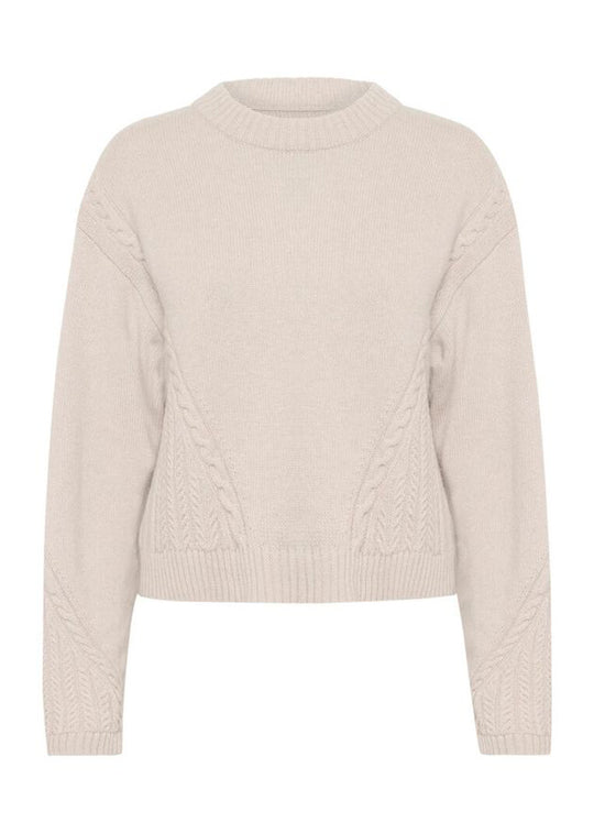 Part Two MerikaPW Pullover French Oak Melange