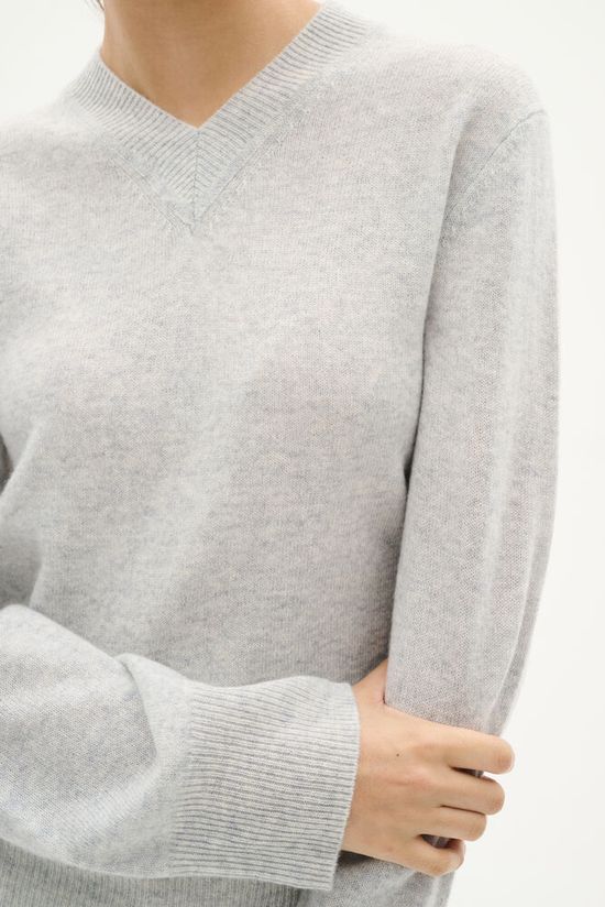 InWear SiljeIW V-Pullover Light Grey