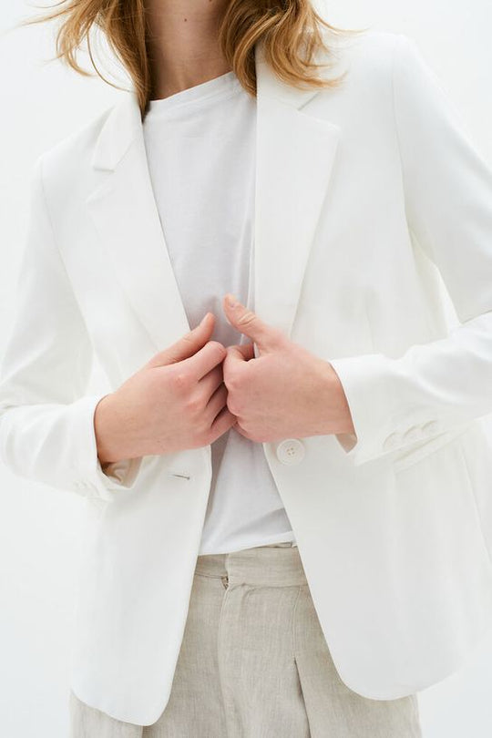 Inwear ZellaIW Classic Short Blazer Whisper White