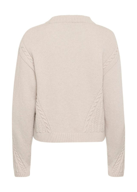 Part Two MerikaPW Pullover French Oak Melange