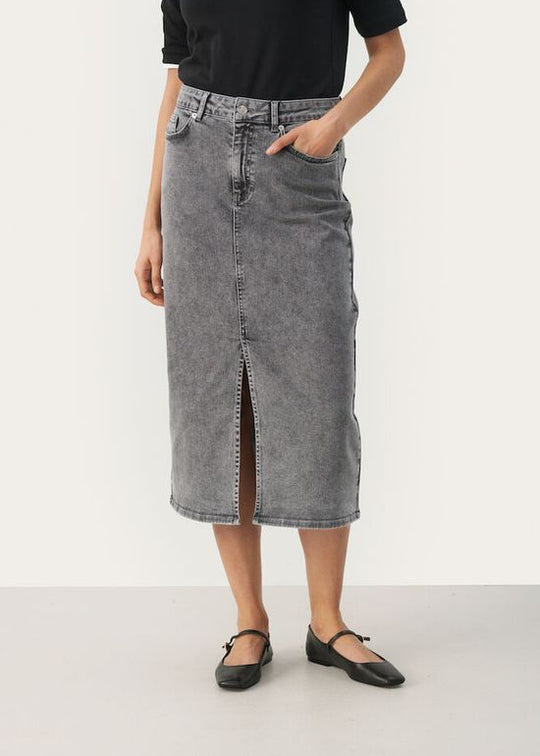 Part Two DilinPW Skirt Grey