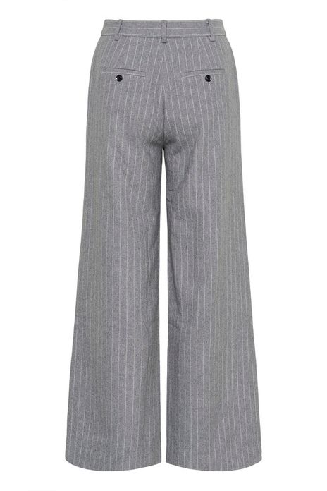 Part Two NinnesPW Pants Medium Grey Pinstripe
