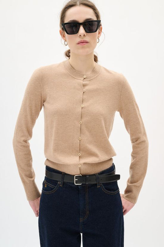 Inwear KellsieIW Cardigan Ginger Root Melange