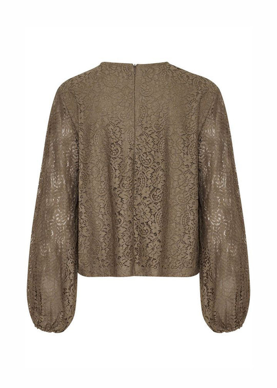 Soaked SLHenni Blouse LS Morel