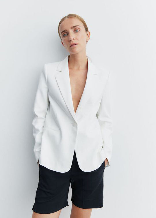 Inwear ZellaIW Classic Short Blazer Whisper White