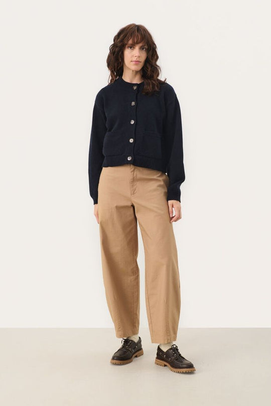 Part Two MarilouPW CA Cardigan Dark Navy