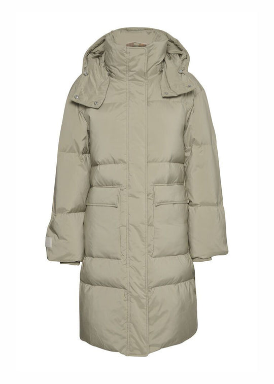 Part Two LisannePW OTW Dun puffercoat Smokey Oliven