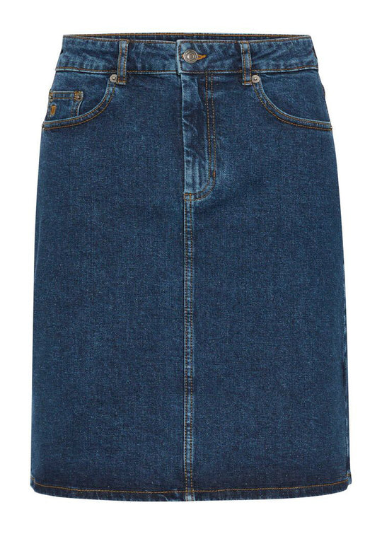 InWear PheifferIW Rylie skirt dark blue denim
