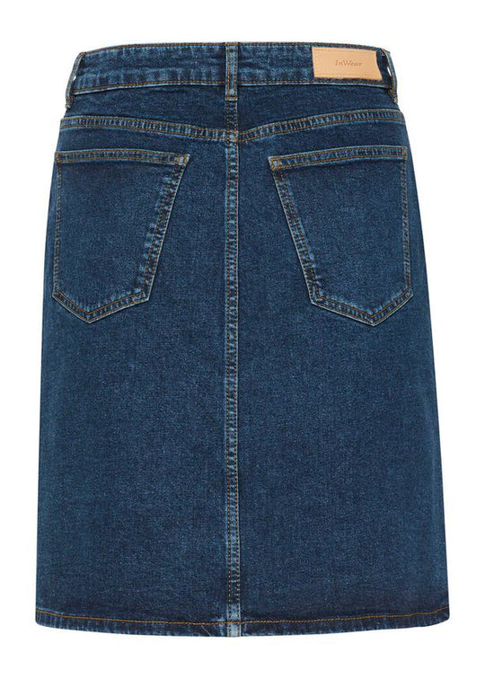InWear PheifferIW Rylie skirt dark blue denim