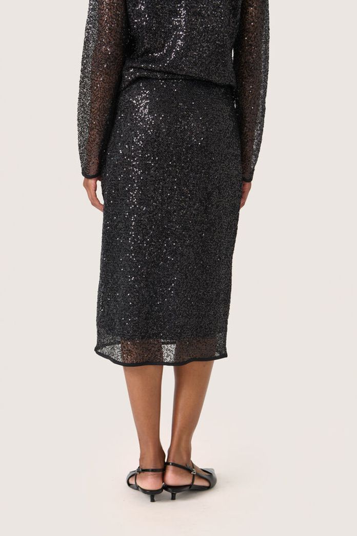 Soaked SLAdea Midi Skirt black
