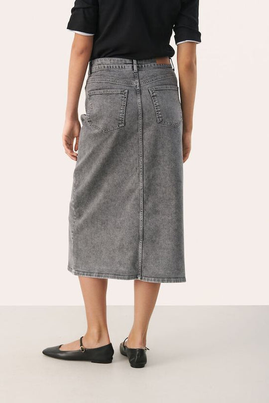 Part Two DilinPW Skirt Grey