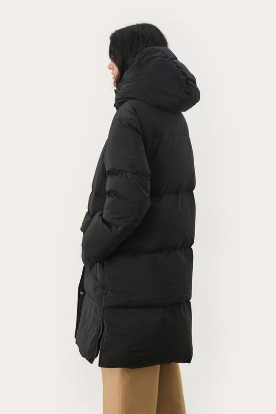 Part Two LisannePW OTW Dun puffercoat black