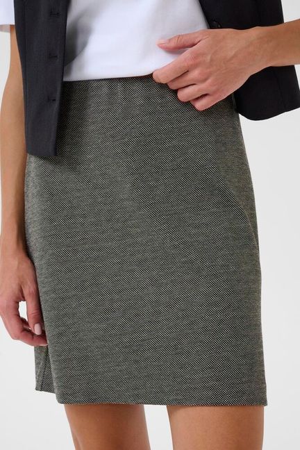 Part Two CorinnePW Skirt Salt and Pepper