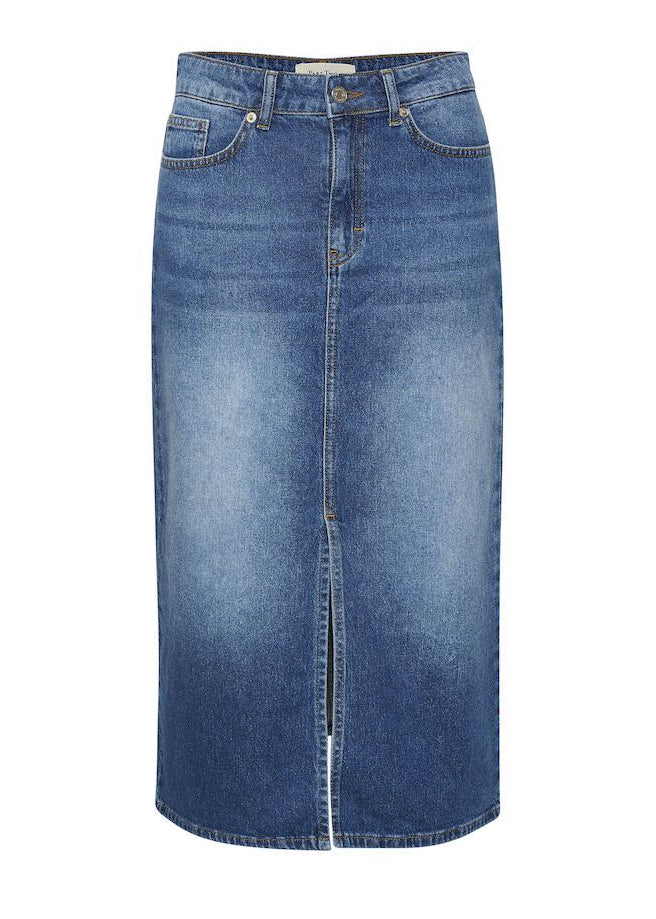 Part Two DilinPW Skirt Dark Vintage Denim