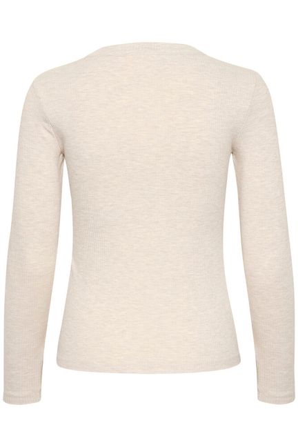 InWear DagnaIW Melange T-Shirt LS Ecru