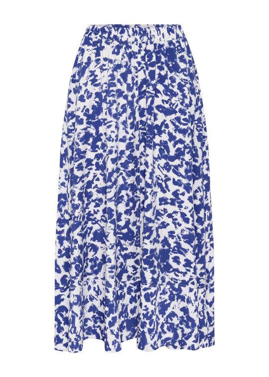 Inwear FayeIW Skirt Artistic Shadow Blue