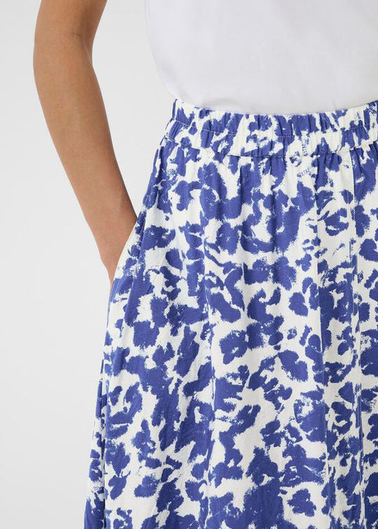 Inwear FayeIW Skirt Artistic Shadow Blue