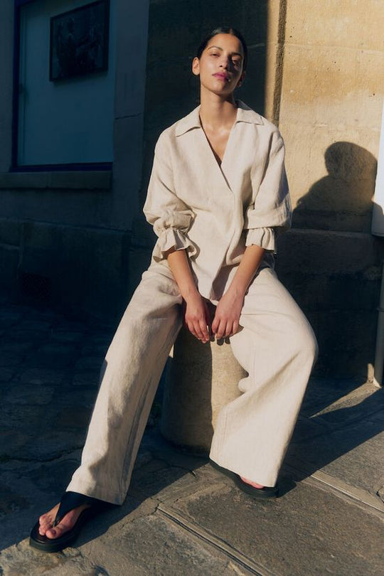 Inwear PegIW Pants Haze Melange