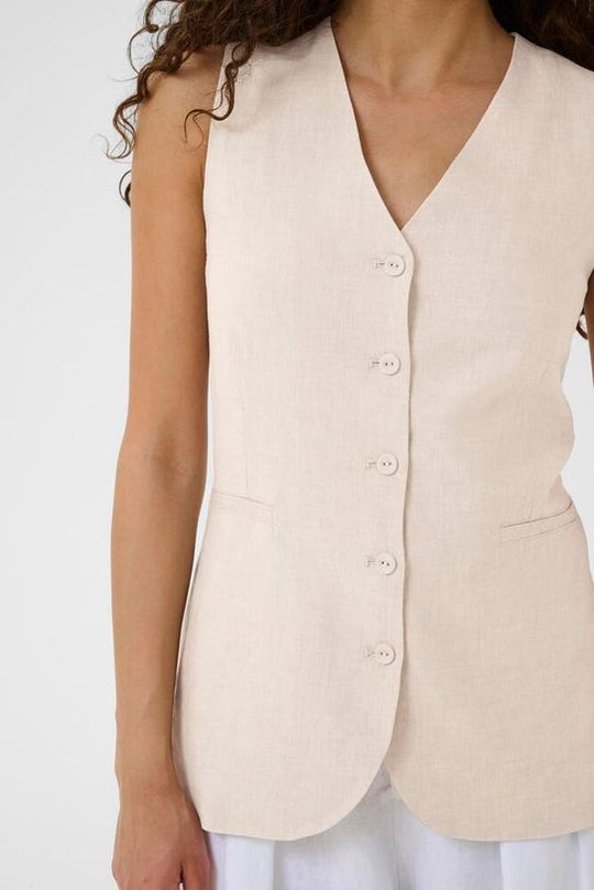 Inwear FaridaIW Waistcoat haze melange