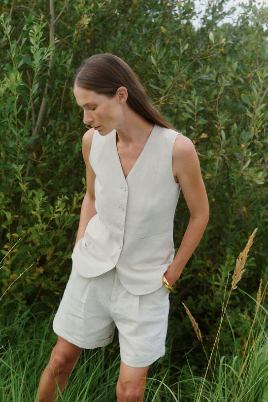 Inwear FaridaIW Waistcoat haze melange