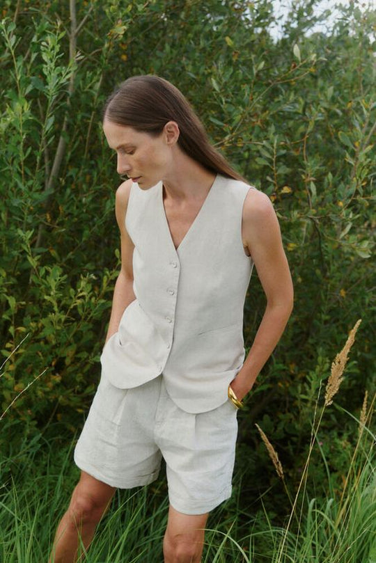 Inwear FaridaIW Waistcoat haze melange