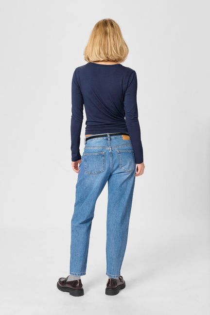 My Essential Wardrobe The Modal Blouse Total Eclipse