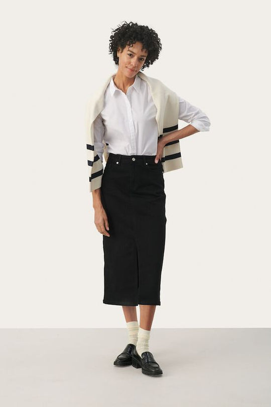 Part Two DilinPW Skirt Black