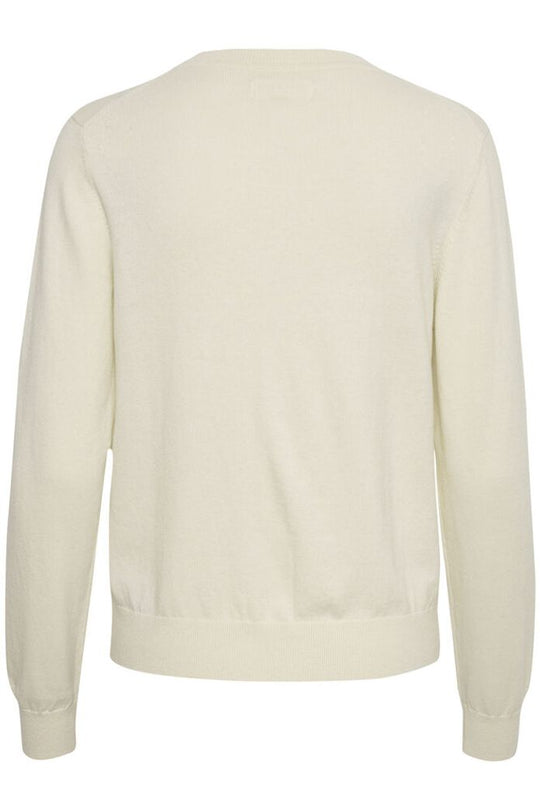 Part Two TanishaPW CA Cardigan Whitecap Gray