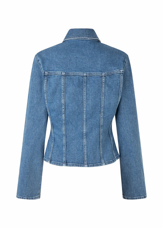 Modström IsoldeMD solid jacket Distressed Blue