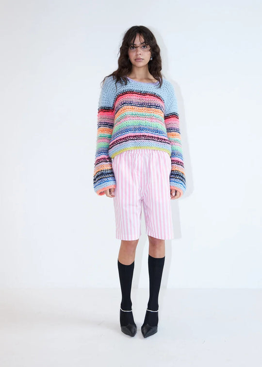 DawnXDare Sassie Pullover Ice Blue Multi