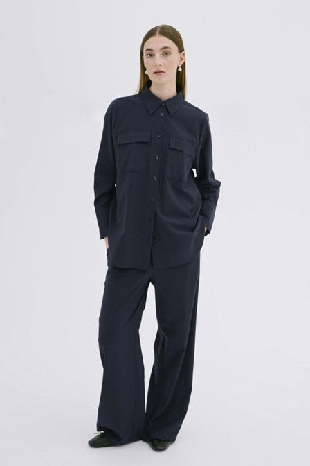 Ma garde-robe essentielle Janemw Shirt Total Eclipse (Navy)