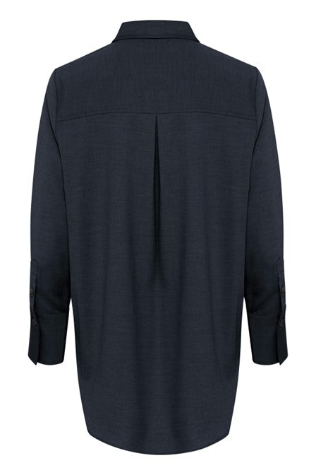 Ma garde-robe essentielle Janemw Shirt Total Eclipse (Navy)