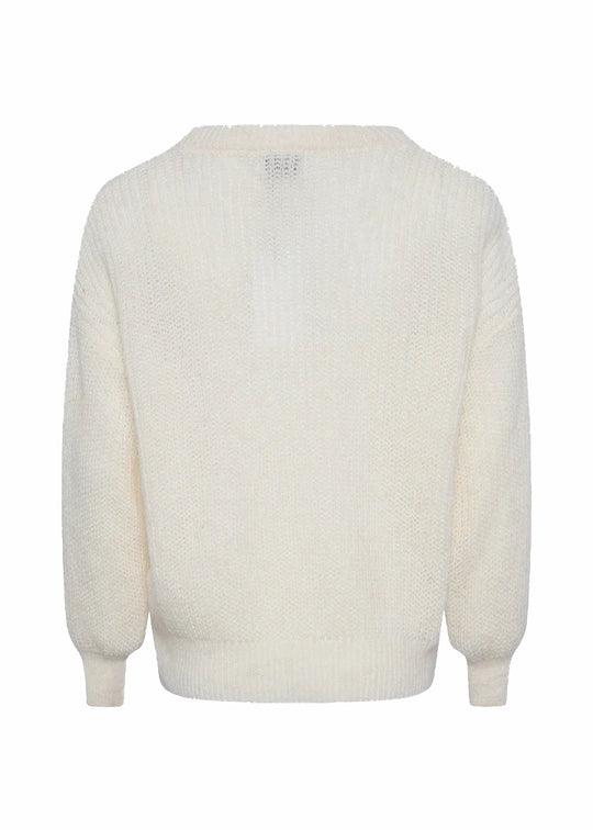 Noella Janice Knit Off White