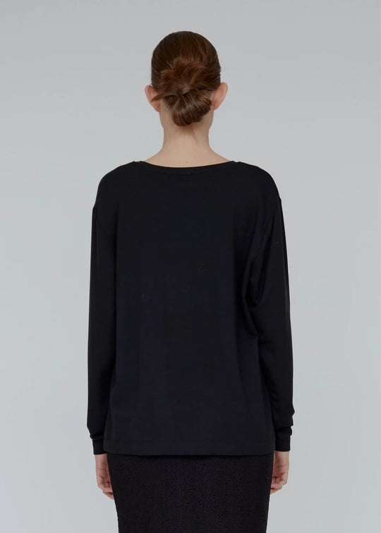 Basic Apparel Joline LS Tee Black