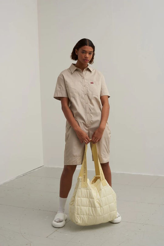 Esmé Studios Esluna SS Short Jumpsuit 160 Chateau Gray