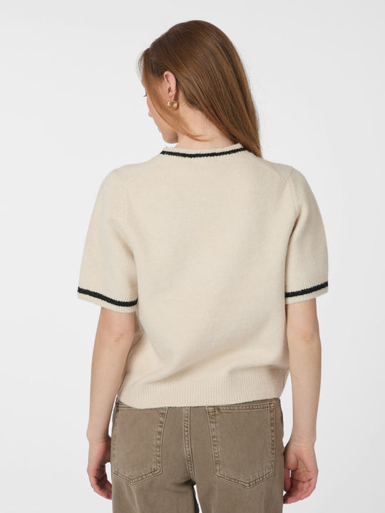Neo Noir Mawina Knit Tee Ivory