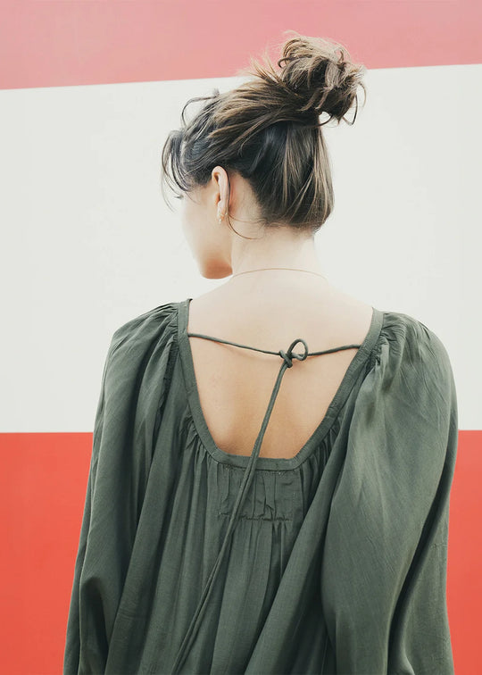 La Rouge Lea Dress Army Green