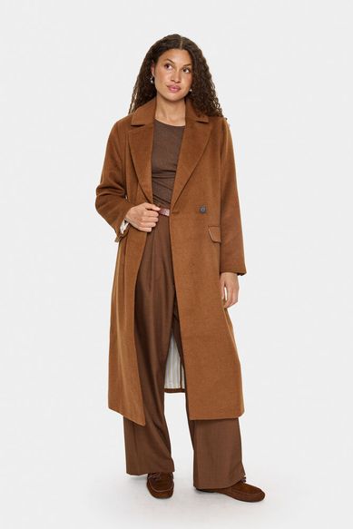 Saint tropez LidaSZ wool coat nuthatch brown