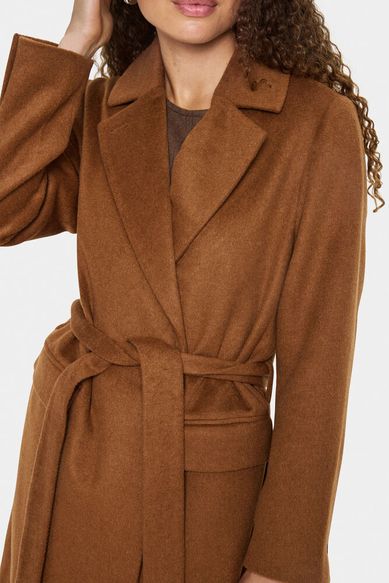 Saint tropez LidaSZ wool coat nuthatch brown