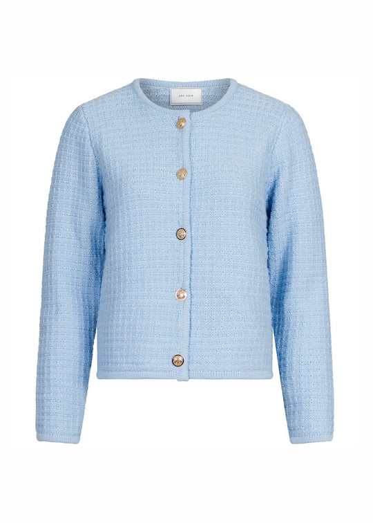 Neo Noir Limone Knit cardigan/jacket Light Blue