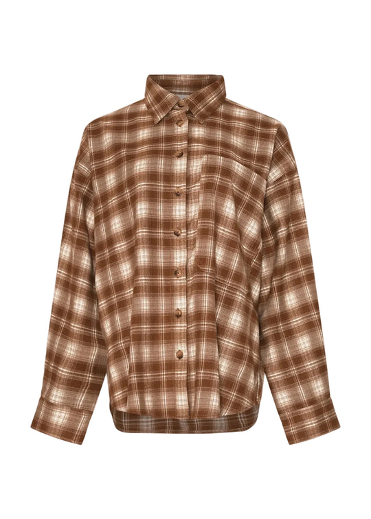 Noella Lisa Shirt Celestin Brown Check