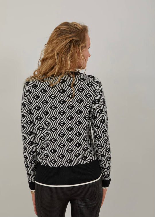 Coster Copenhagen Seymool mit schwarzen Logo -Creme