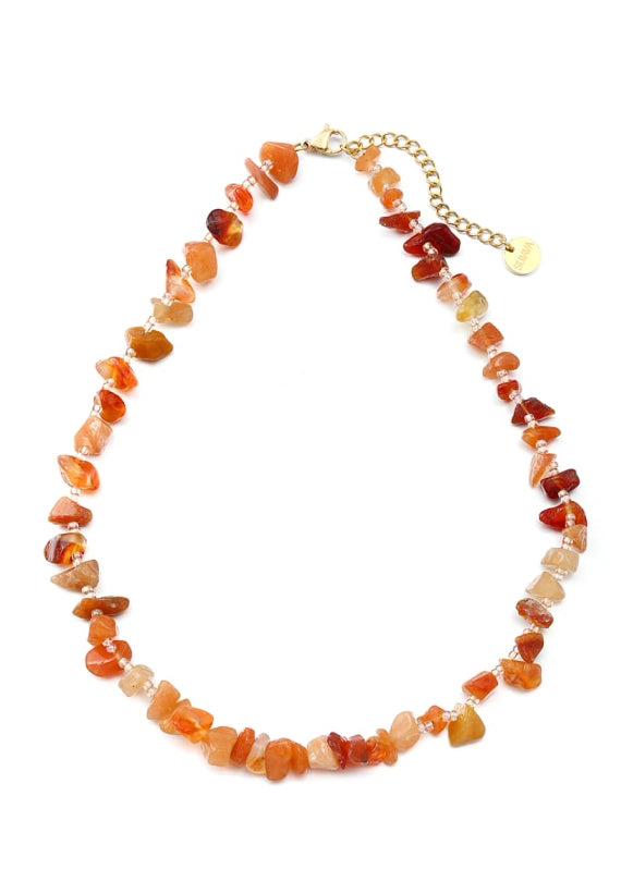 Sui Ava Look for IT Necklace Amber