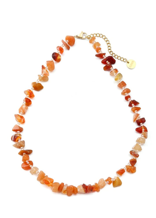 Sui Ava Look for IT Necklace Amber