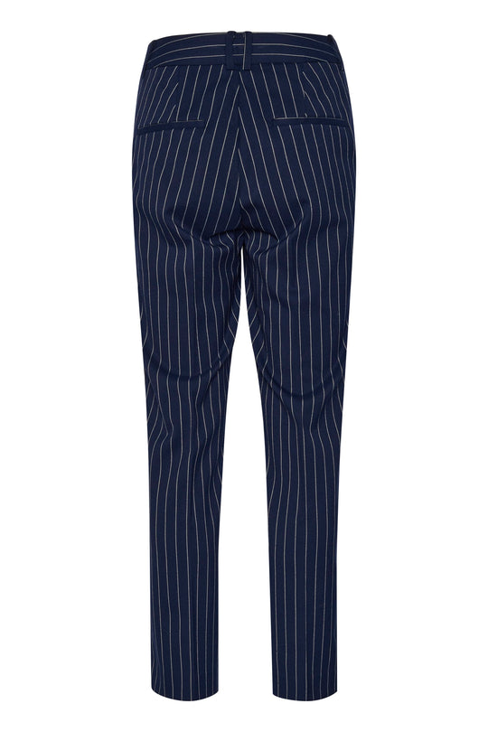 Inwear Sadineiw Pants Pinstripe Midnight Magic
