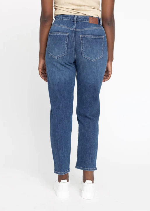 Cinq unités Mollyfv Ankle 241 Jeans Classic Blue Vintage