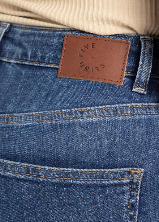 Cinq unités Mollyfv Ankle 241 Jeans Classic Blue Vintage