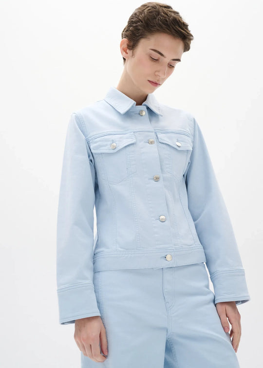 InWear MorieIW Janny Denim Jacket Aqua Blue