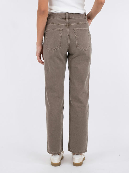 Neo Noir Simona D Pants Dusty Brown