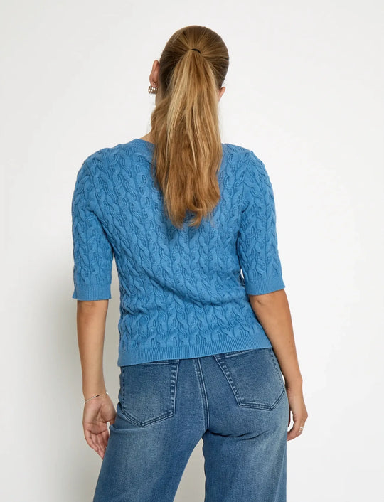 Minus MSFilucca Knit Cardigan Parisian Blue